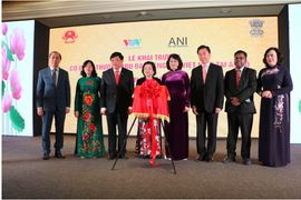 Ảnh: Khai trương cơ quan thường trú Đài Tiếng nói Việt Nam tại Ấn Độ